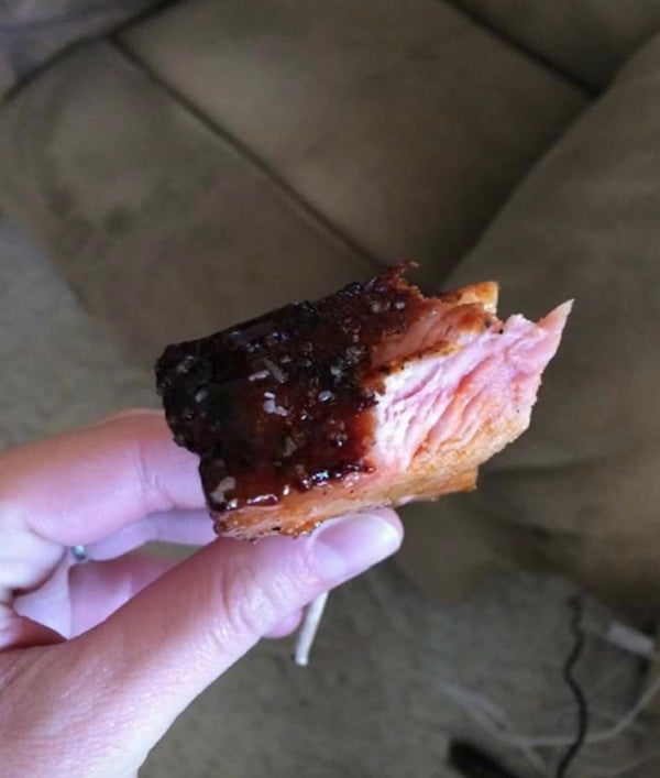 Sassy Candied Pork Belly Cubes