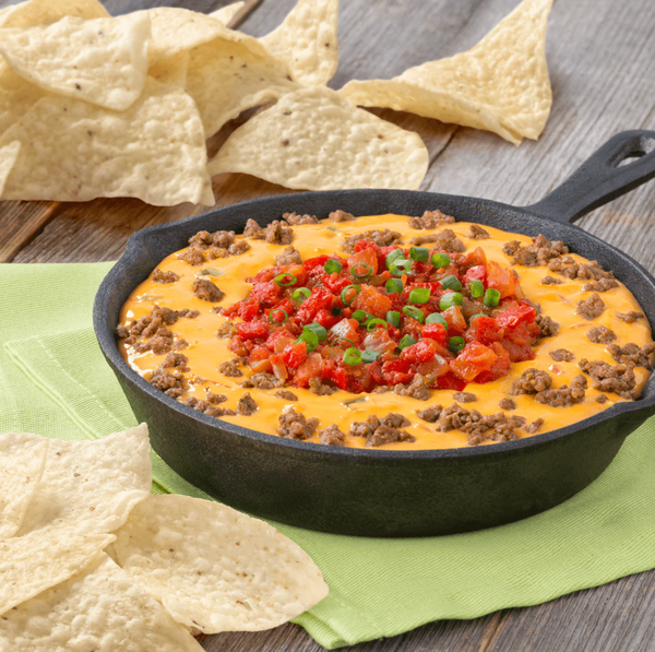 Gabriella's Skillet Queso With Lifespace Cast Iron Skillet