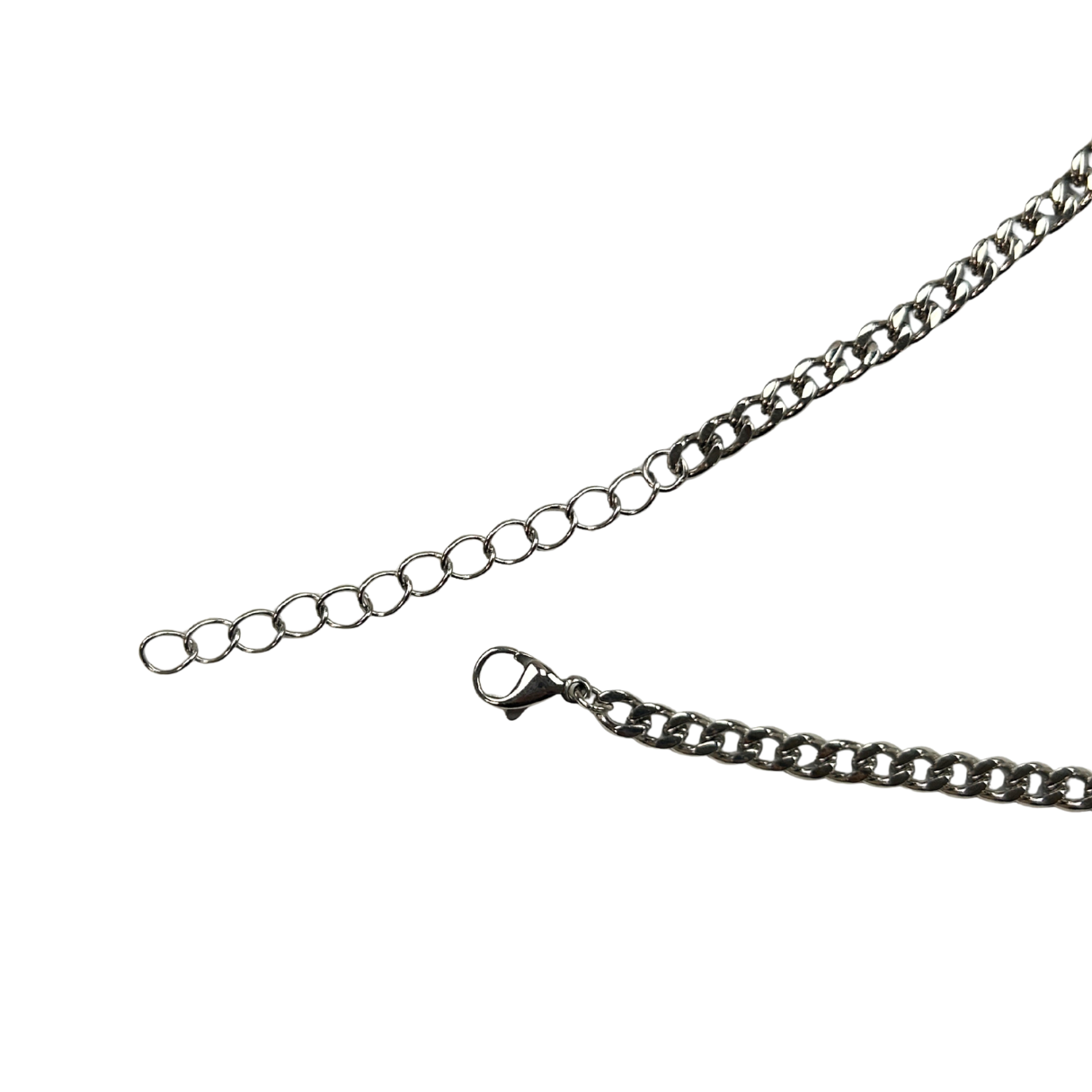 The Cross Road Stainless Steel Thick Chain 22+2" Length for Pendant Attachment