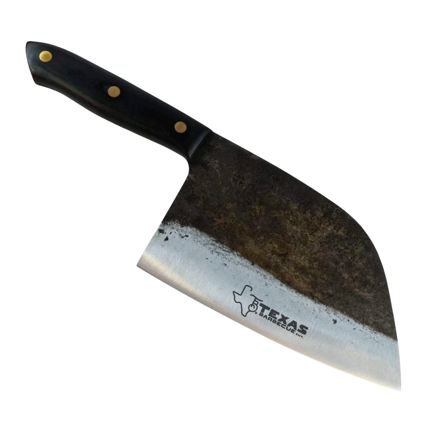 Lifespace Hammer Forged Full Tang Butcher Cleaver with Leather Sheath