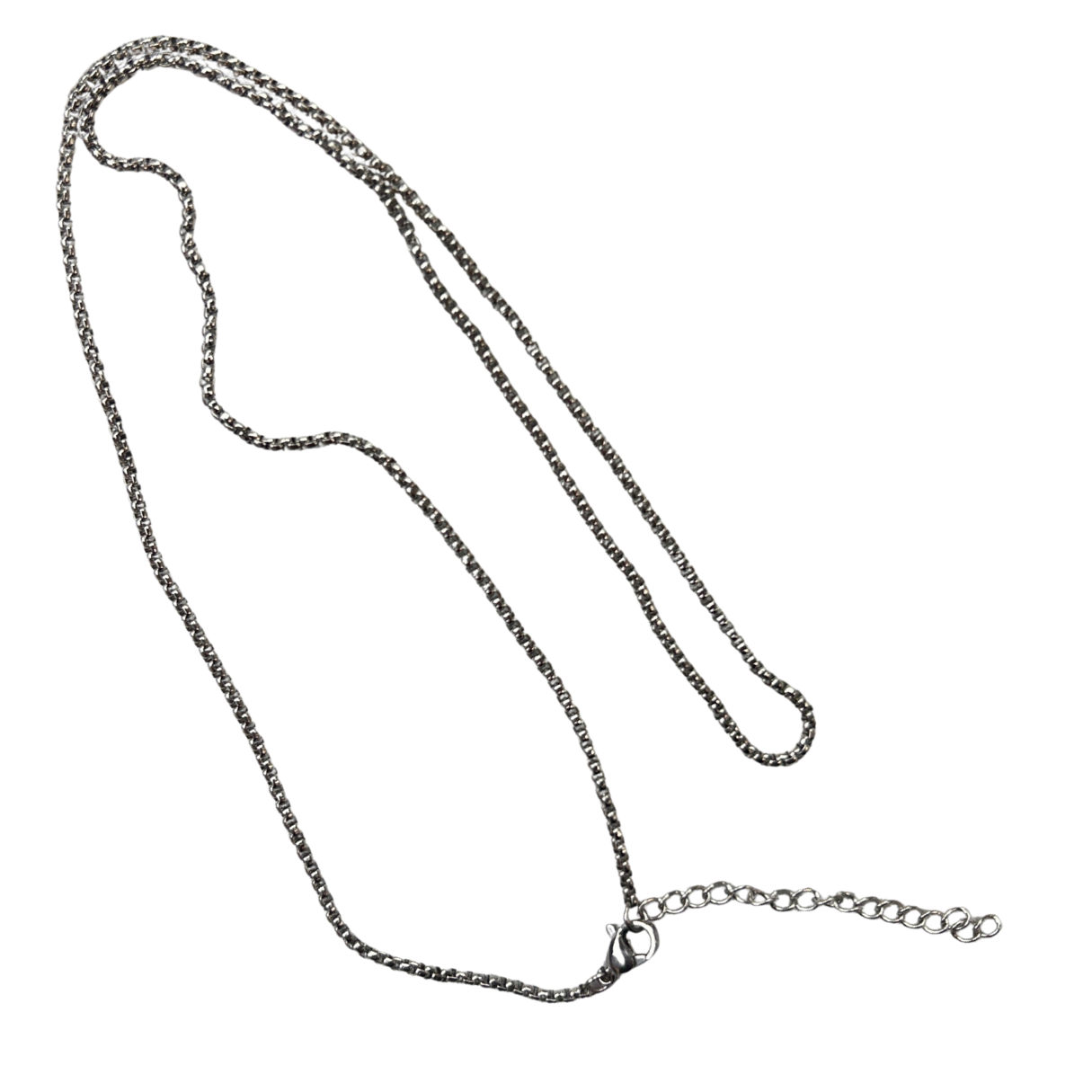The Cross Road Stainless Steel Chain 22+2" Length for Pendant Attachment