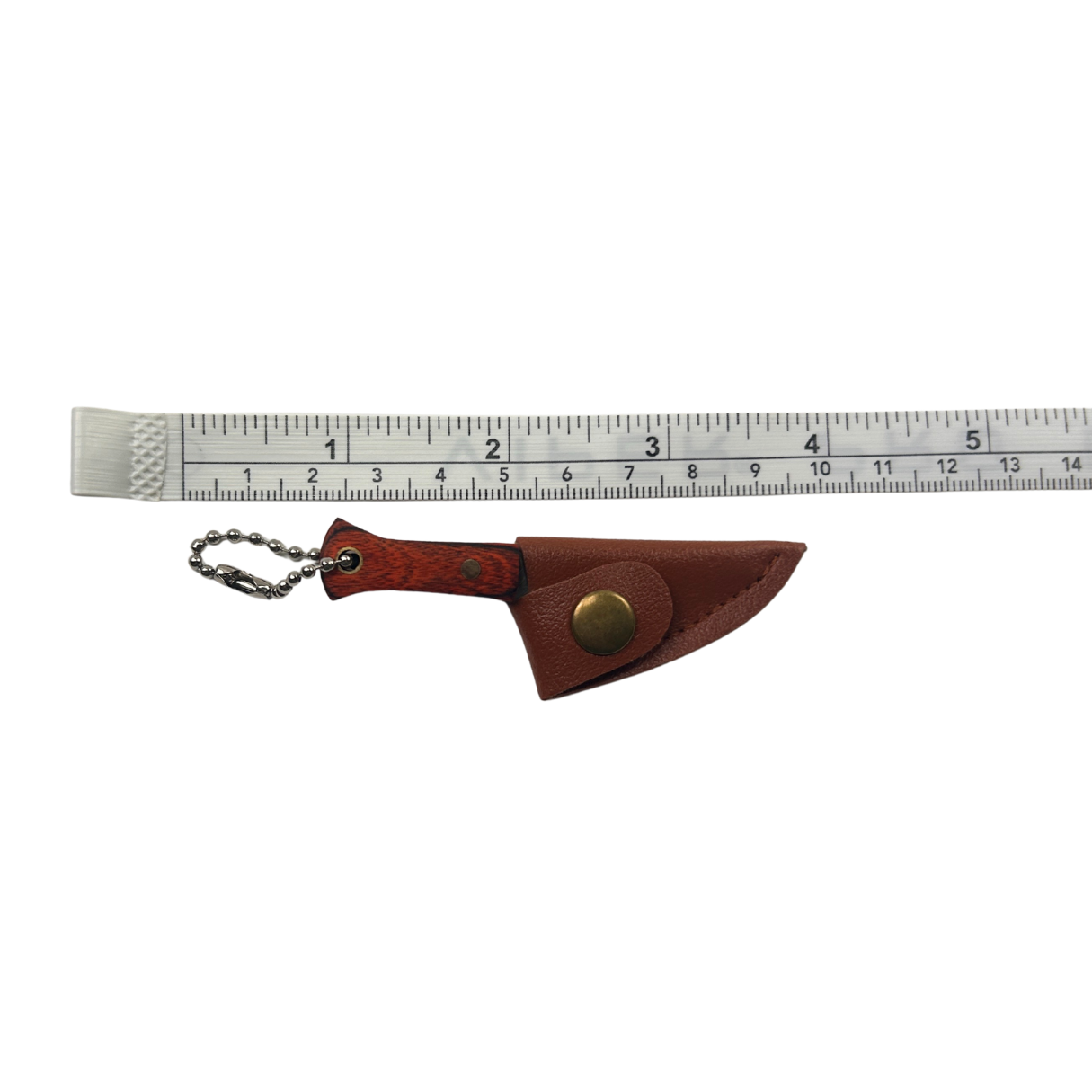 Lifespace Damascus Mini Broad Chef Knife with Sheath