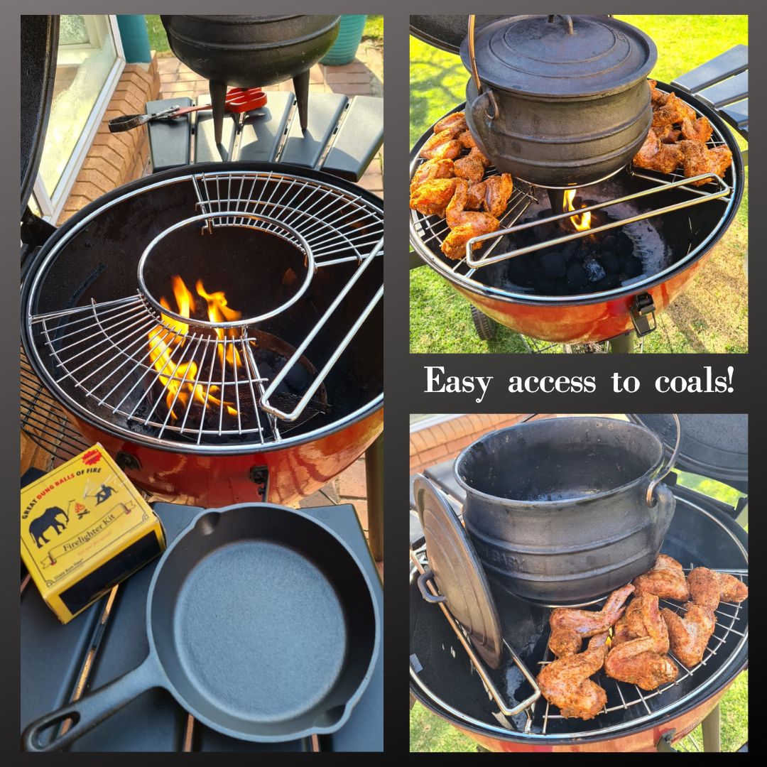 Lifespace Ultimate  22" Kettle Grill Spit Roast Bundle Kit & Accessory Bundle