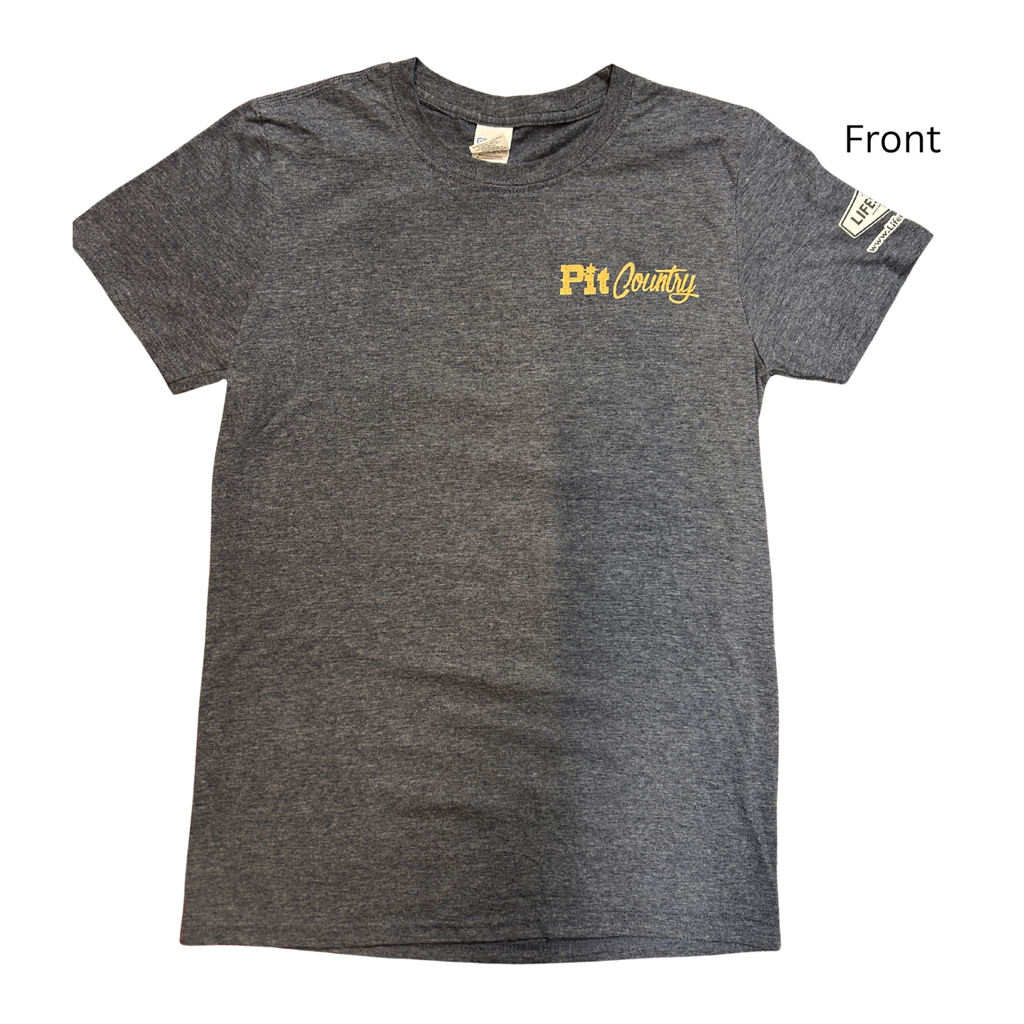 Pit Country Premium Graphic Crewneck Mens T-Shirt - "BBQ King"