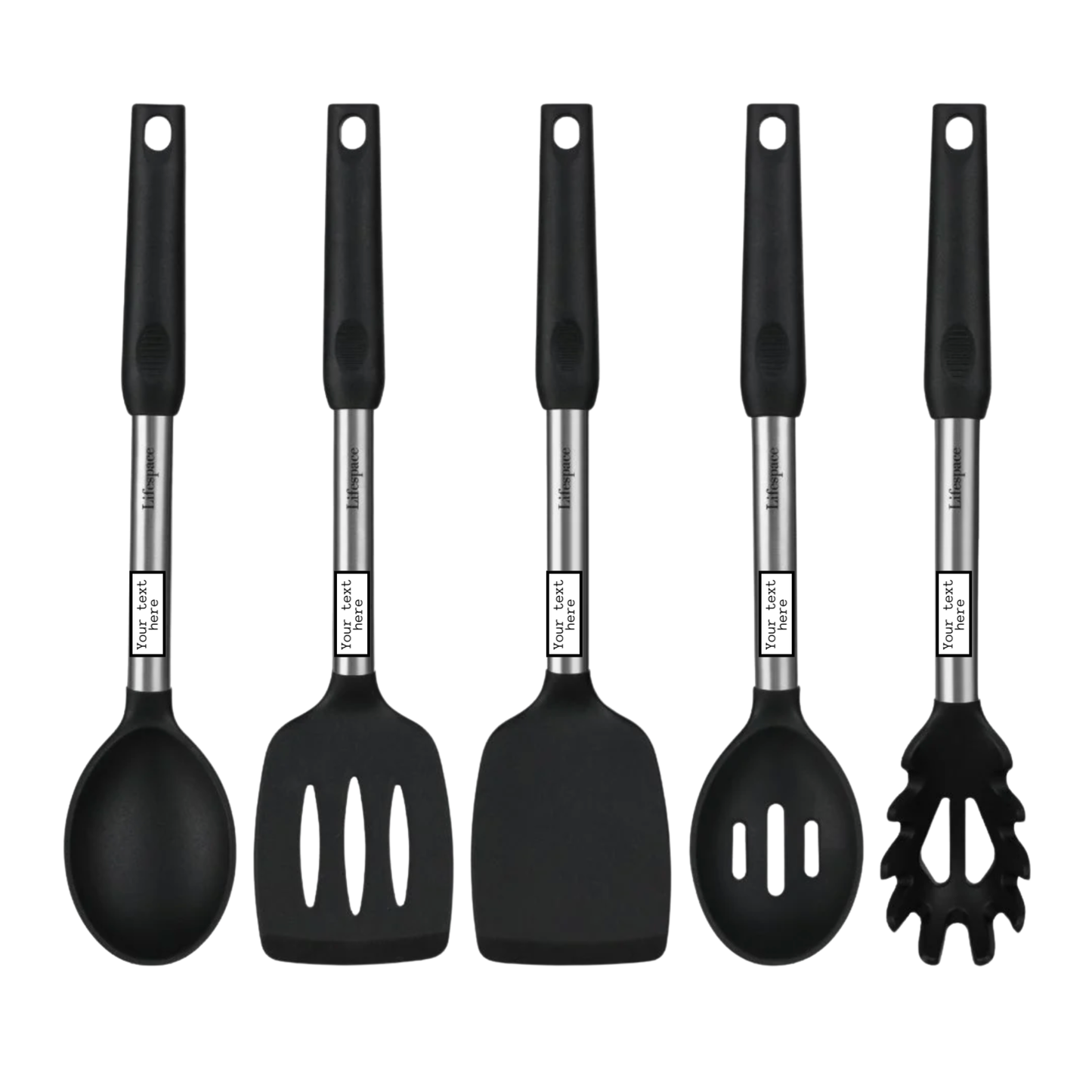Lifespace 5-Piece Premium Quality Kitchen & Griddle Utility Set