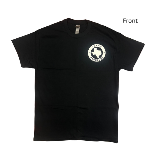 Texas Barbecue Premium 100% Cotton T-Shirt "If there ain't no smoke...it ain't Texas Barbecue"