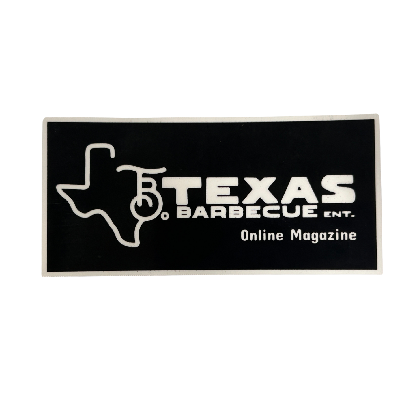 Texas Barbecue Premium Vinyl Online Magazine Sticker