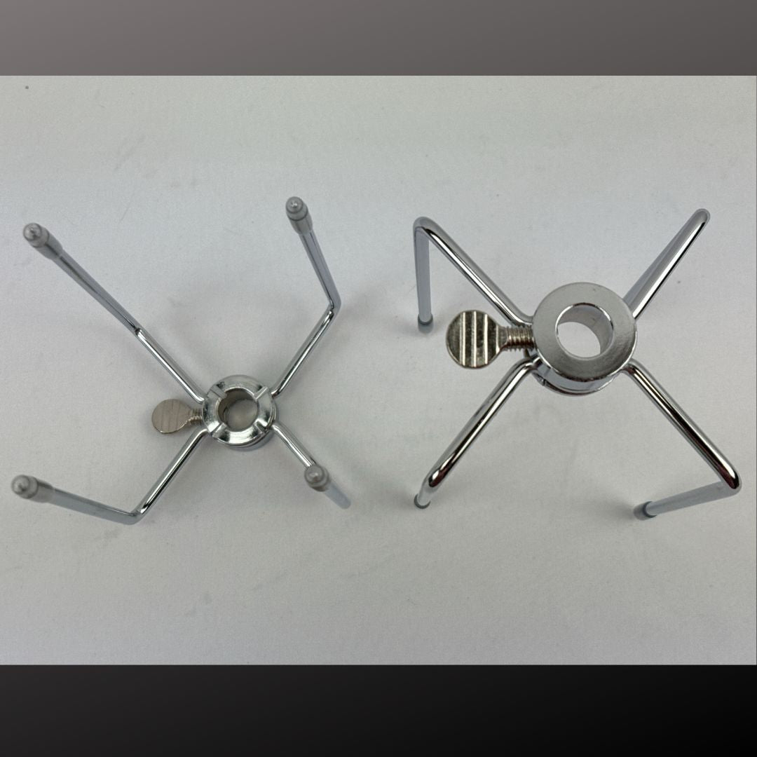 Lifespace 4-Prong Chromed Spit Roast Forks - Set of 2