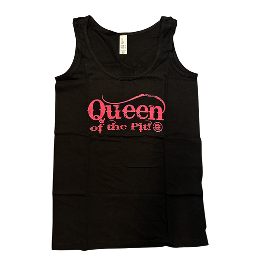 Pit Country Premium Graphic Ladies Tank Top - “Queen of the Pit"