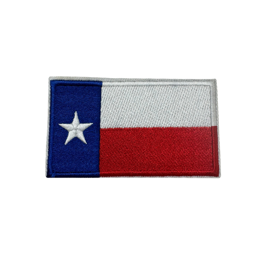 Lifespace Texas Flag Embroidered Velcro Patch