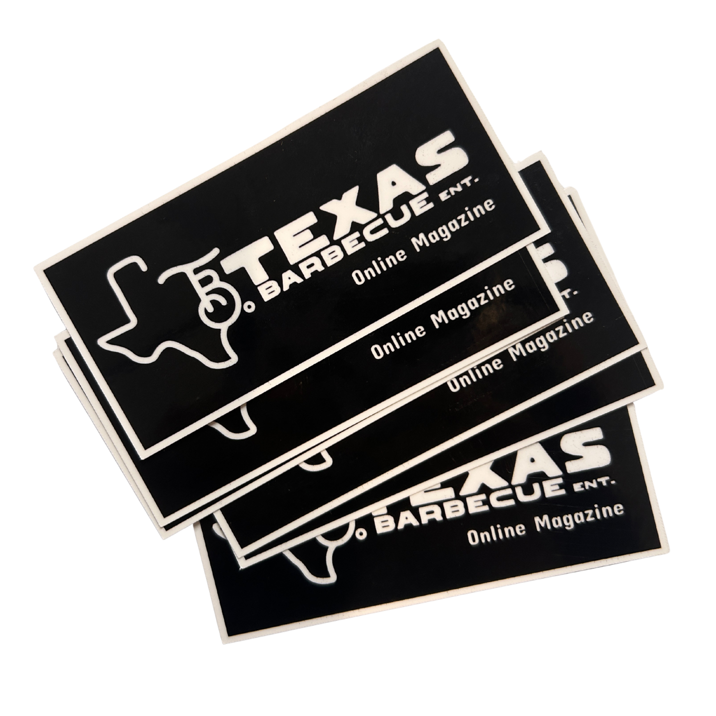 Texas Barbecue Premium Vinyl Online Magazine Sticker