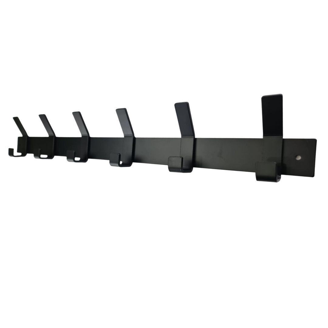 Lifespace 30in Rustic Industrial Bespoke Utility Hook - 6 hooks