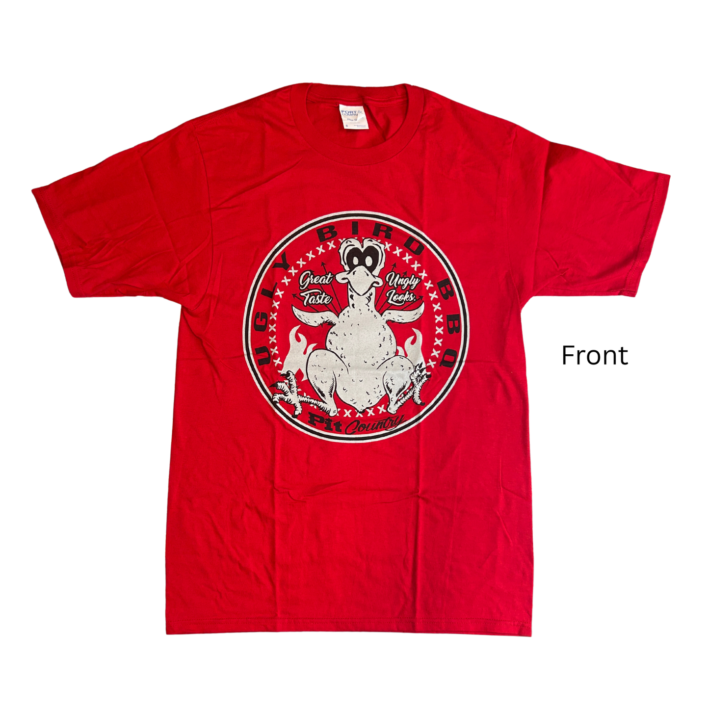 Pit Country Premium Graphic Crewneck Mens T-Shirt - “Great Taste, Ugly Looks"