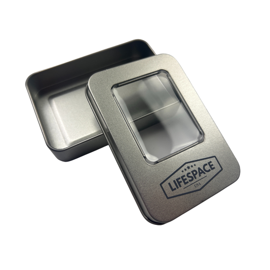 Lifespace Mini Knife Keychain Gift Set — 3 Piece Micro Blades + Sharpener in Gift Box
