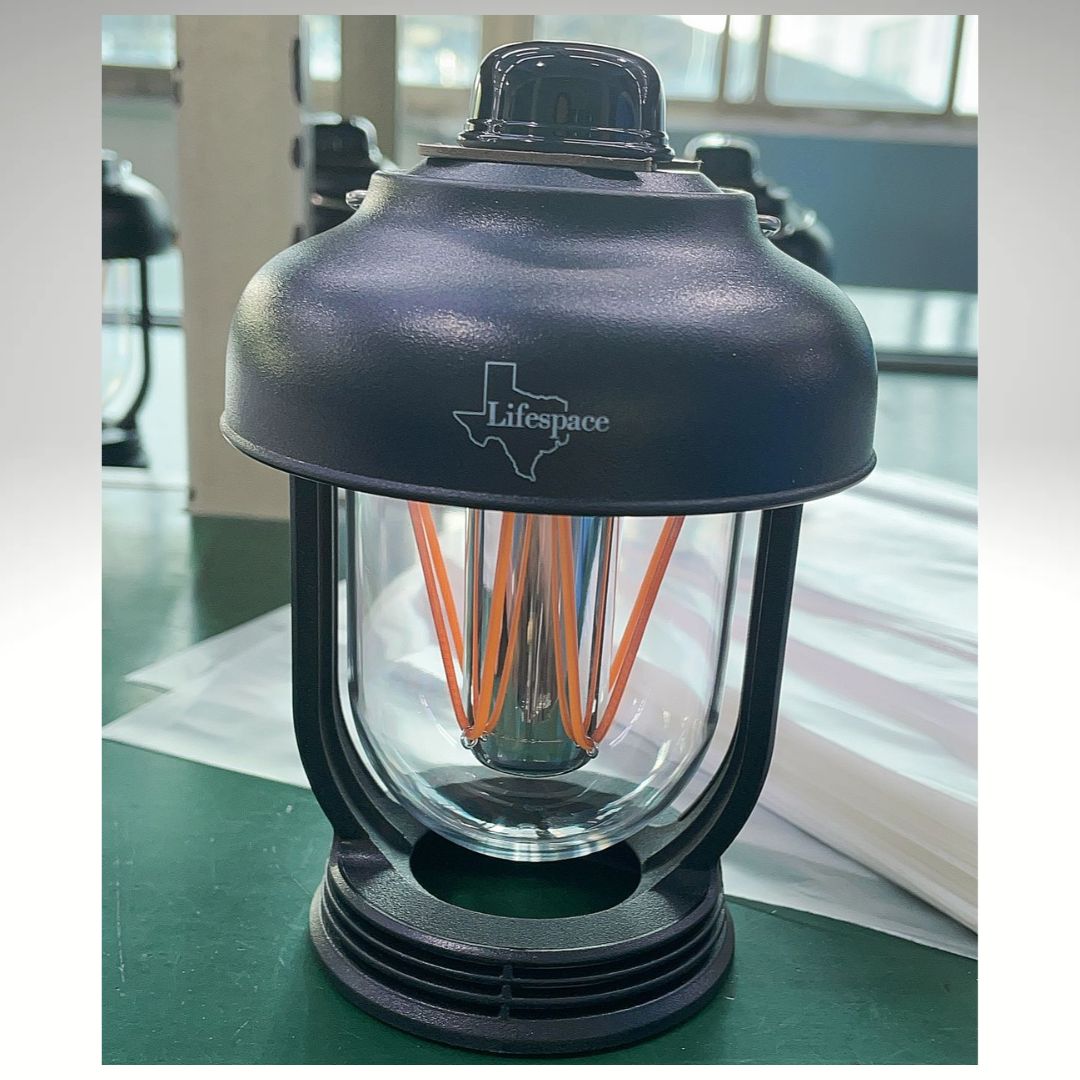 Lifespace Portable Waterproof LED Camping Lantern with Adjustable Brightness (Set of 2)