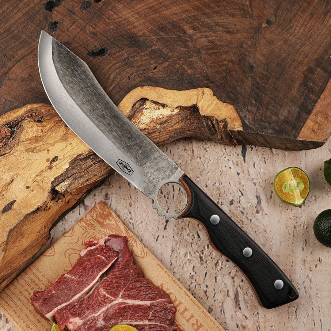 Lifespace 5,3" Forged Small Butcher Knife with Sheath
