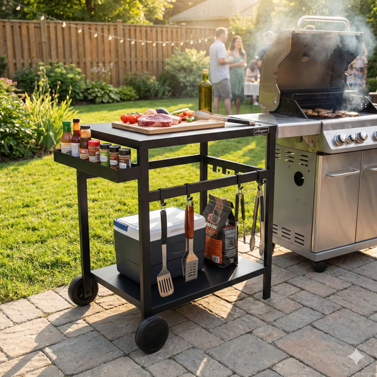 The Lifespace Ultimate Outdoor Prep Station & Patio Cart