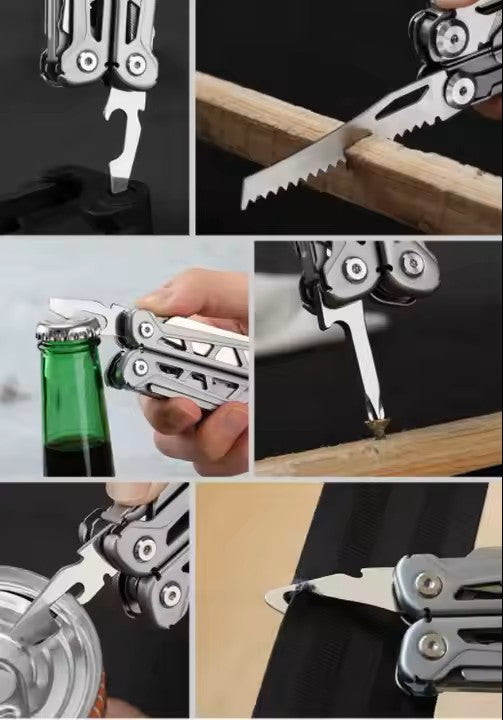 Lifespace Premium 15-in-1 EDC Multi-Tool with Pliers and Scissors
