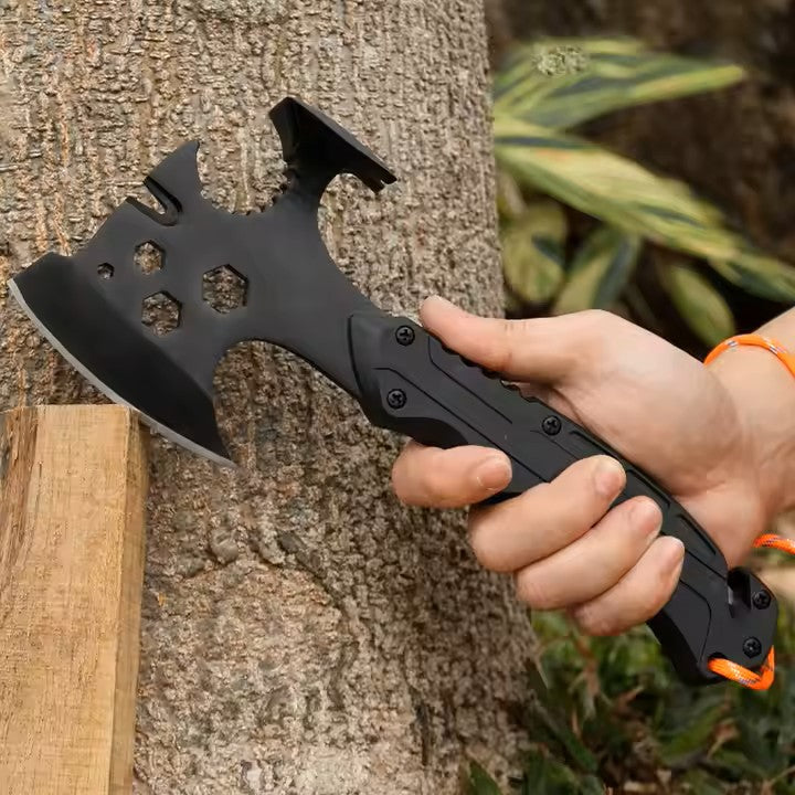 Lifespace Multi-Purpose Stainless Steel Chef Cleaver Hatchet with Accessories