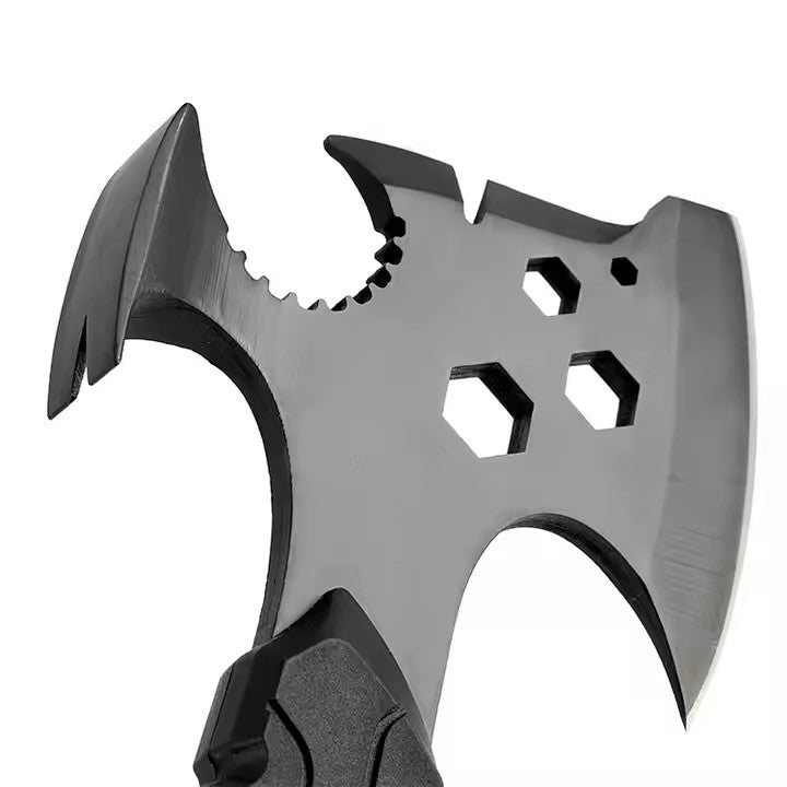 Lifespace Multi-Purpose Stainless Steel Chef Cleaver Hatchet with Accessories