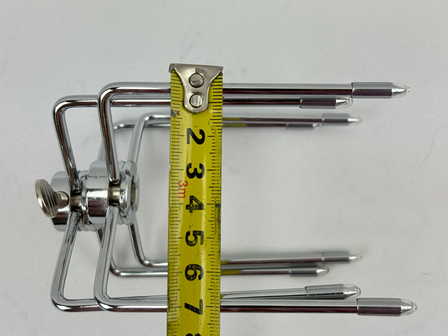 Lifespace 4-Prong Chromed Spit Roast Forks - Set of 2