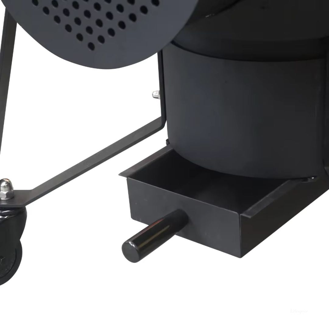 Lifespace Premium Range Kamado 5-in-1 Ceramic & Steel 21" Rocket Stove Grill / Fire Pit / Smoker / Oven