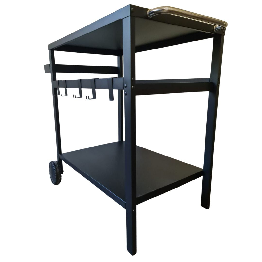 Lifespace Deluxe Patio Trolley Cart & Portable Grill Bundle: Elevate Your Outdoor Entertaining