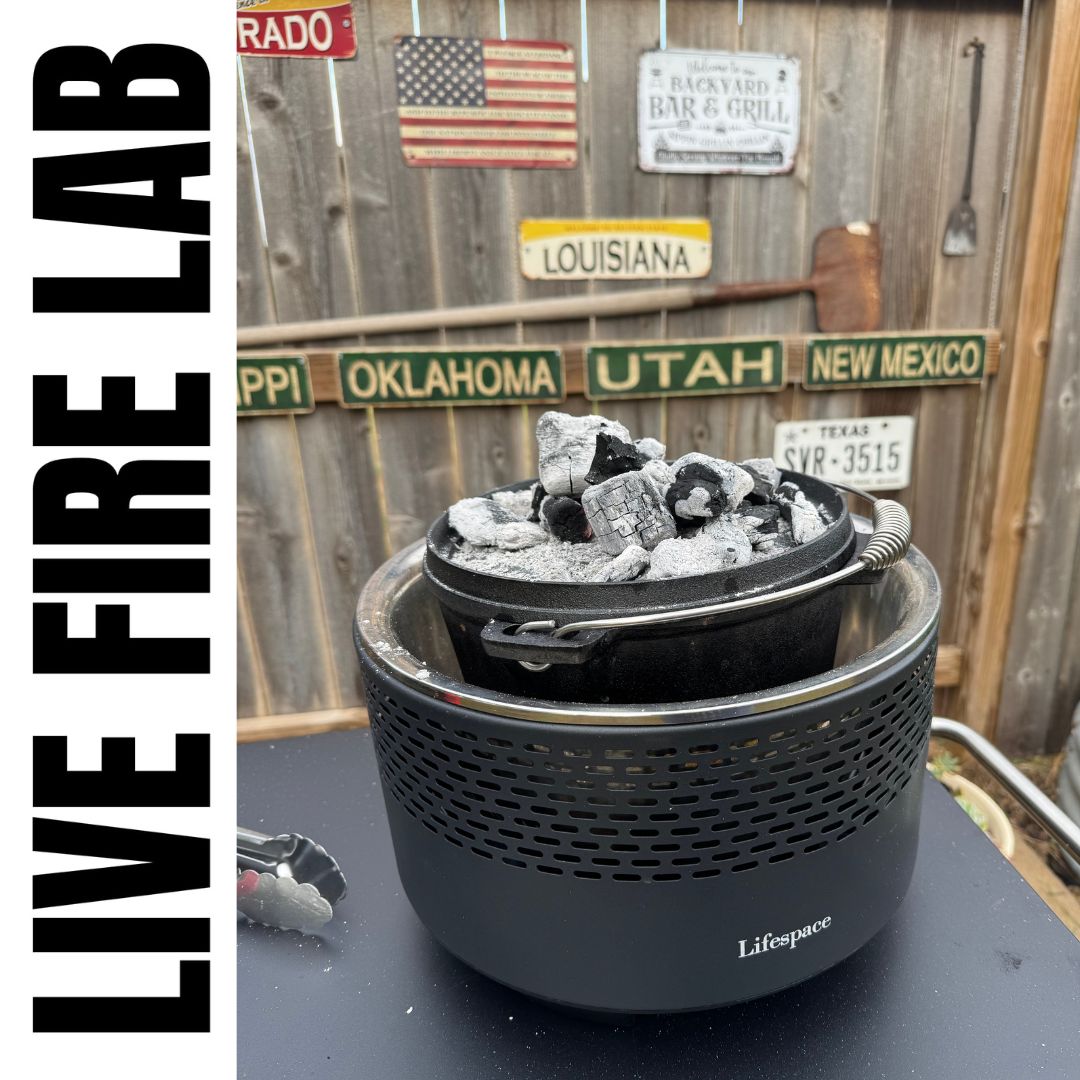 Lifespace Live Fire Learning Lab Kit - BBQ, Grill & Dutch Oven