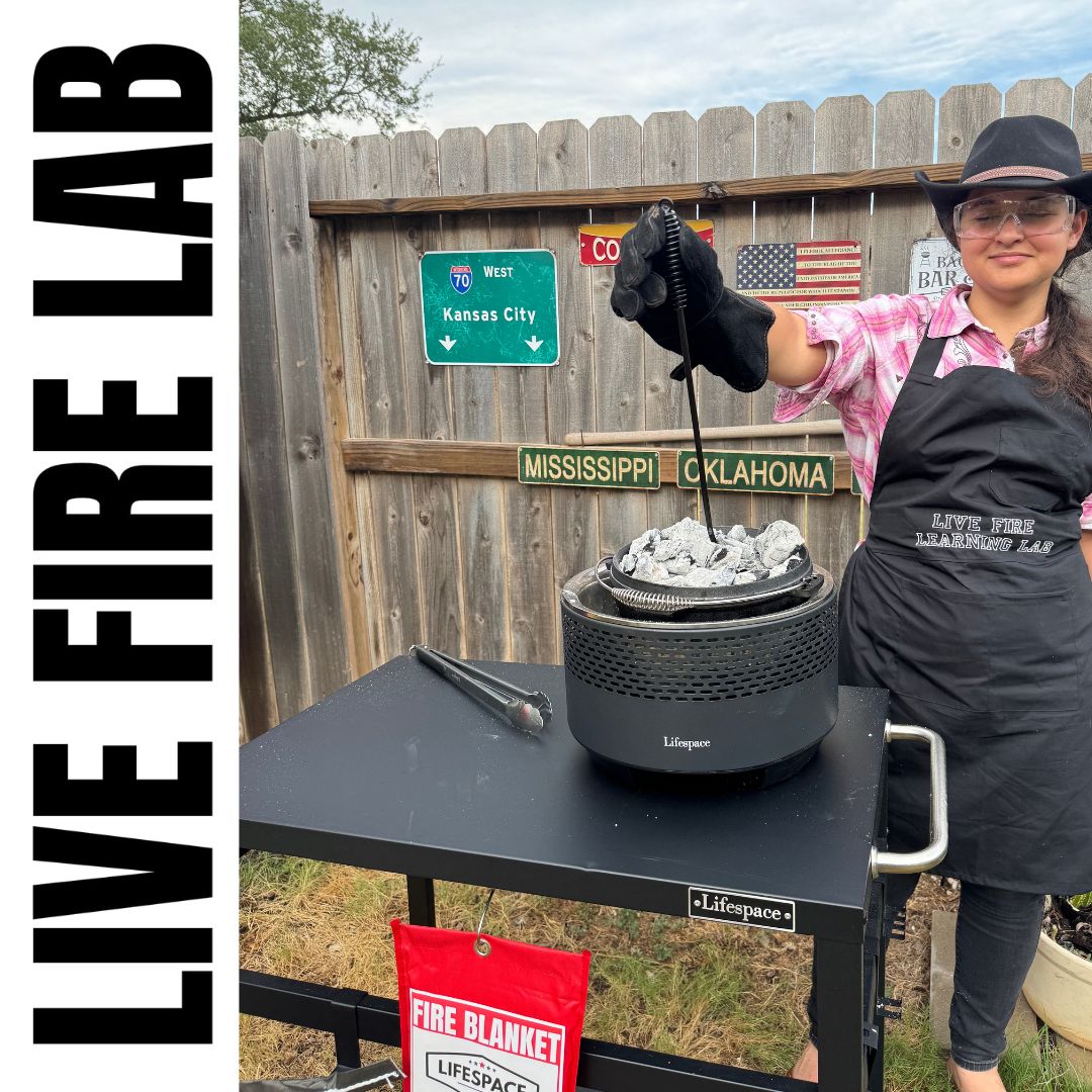 Lifespace Live Fire Learning Lab Kit - BBQ, Grill & Dutch Oven