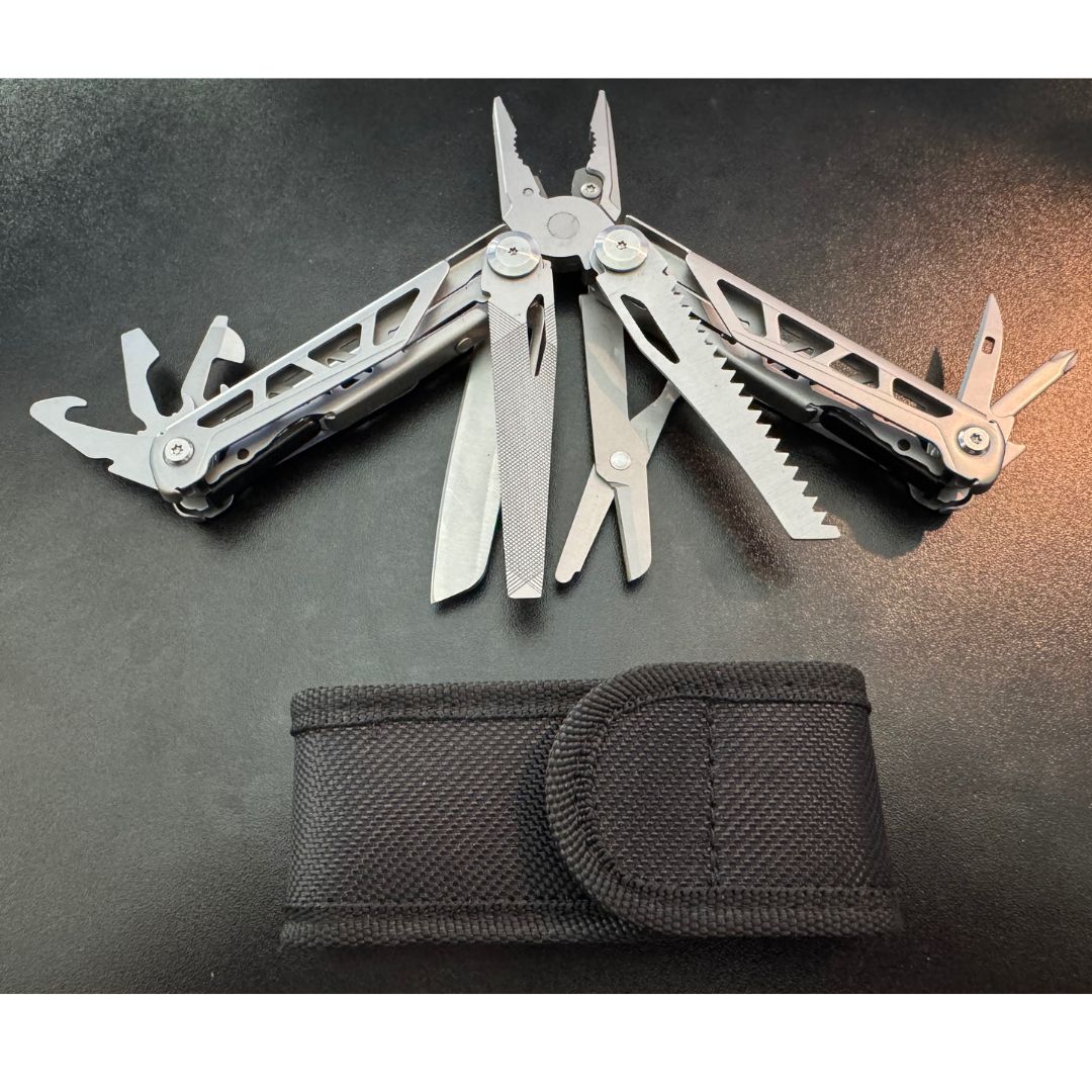 Lifespace Premium 15-in-1 EDC Multi-Tool with Pliers and Scissors