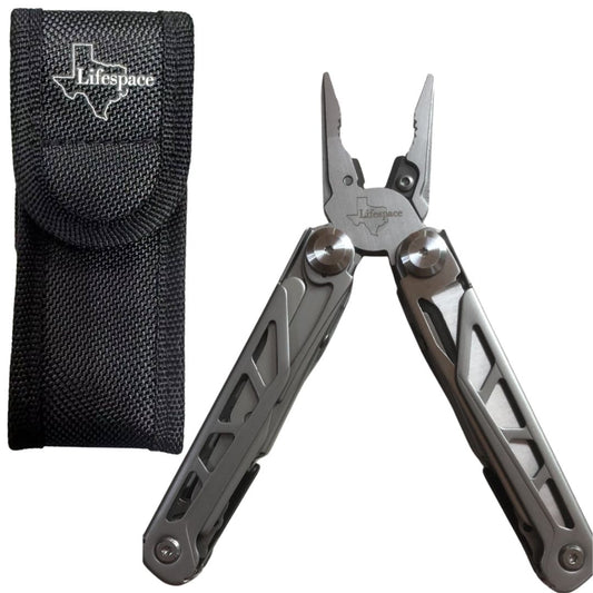 Lifespace Premium 15-in-1 EDC Multi-Tool with Pliers and Scissors