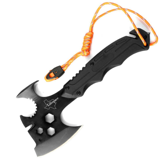 Lifespace Multi-Purpose Stainless Steel Chef Cleaver Hatchet with Accessories