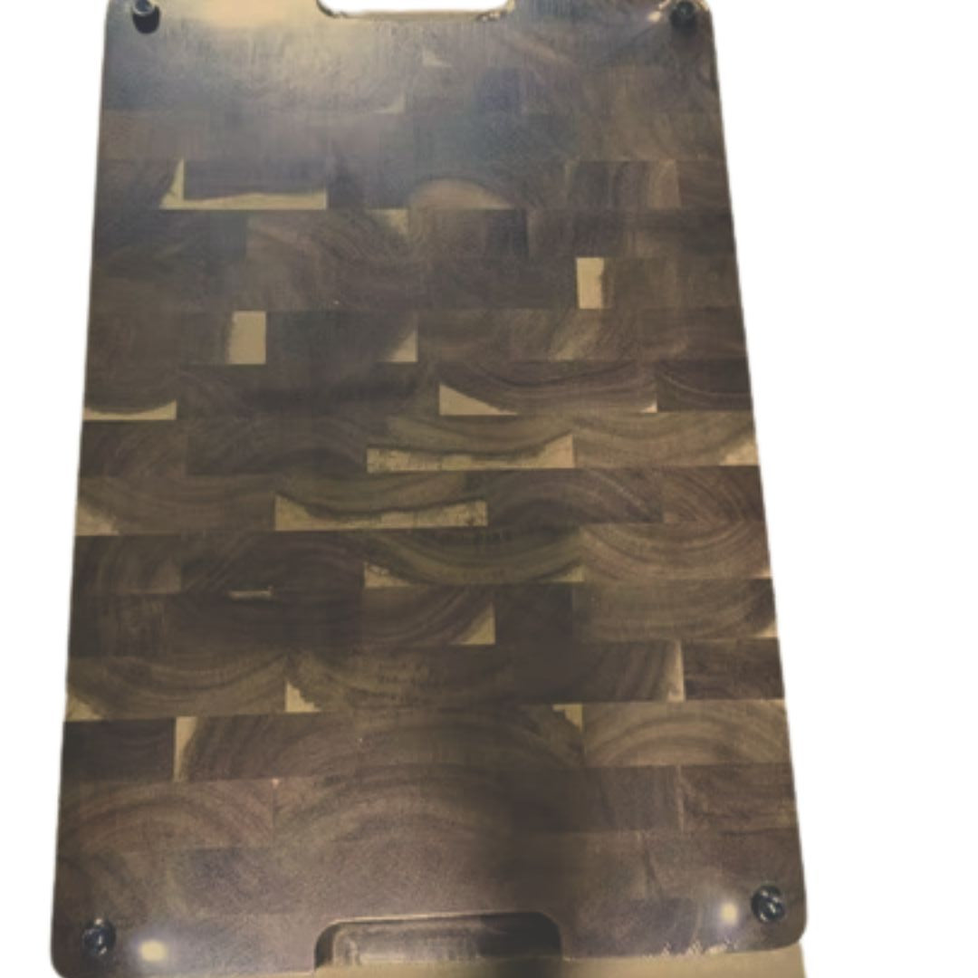 Texas Barbecue Premium Acacia End-Grain Cutting Board - 18" x 12"