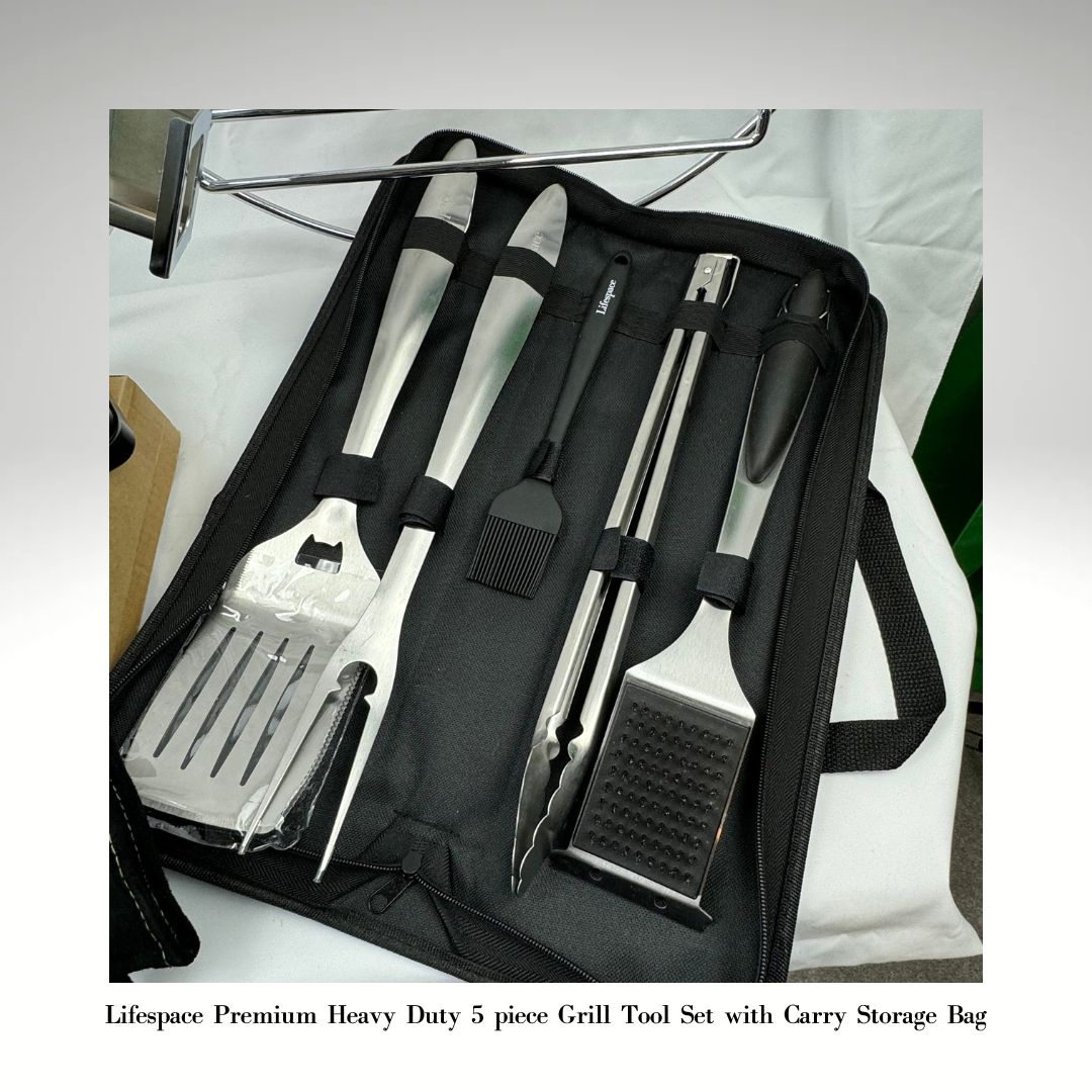 Lifespace Ultimate  22" Kettle Grill Spit Roast Bundle Kit & Accessory Bundle