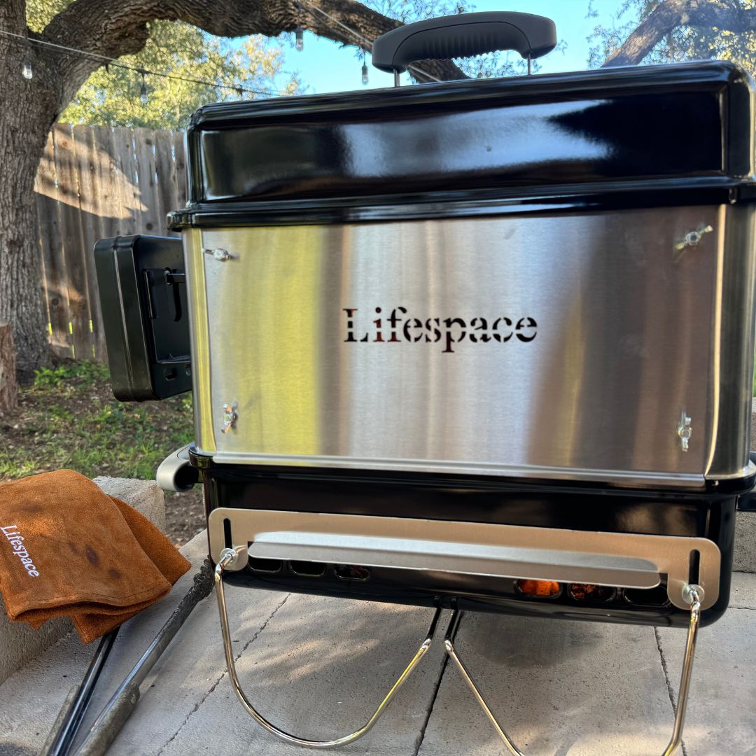 Lifespace Go-Anywhere Portable Grill Spit Roast Riser Extension Kit