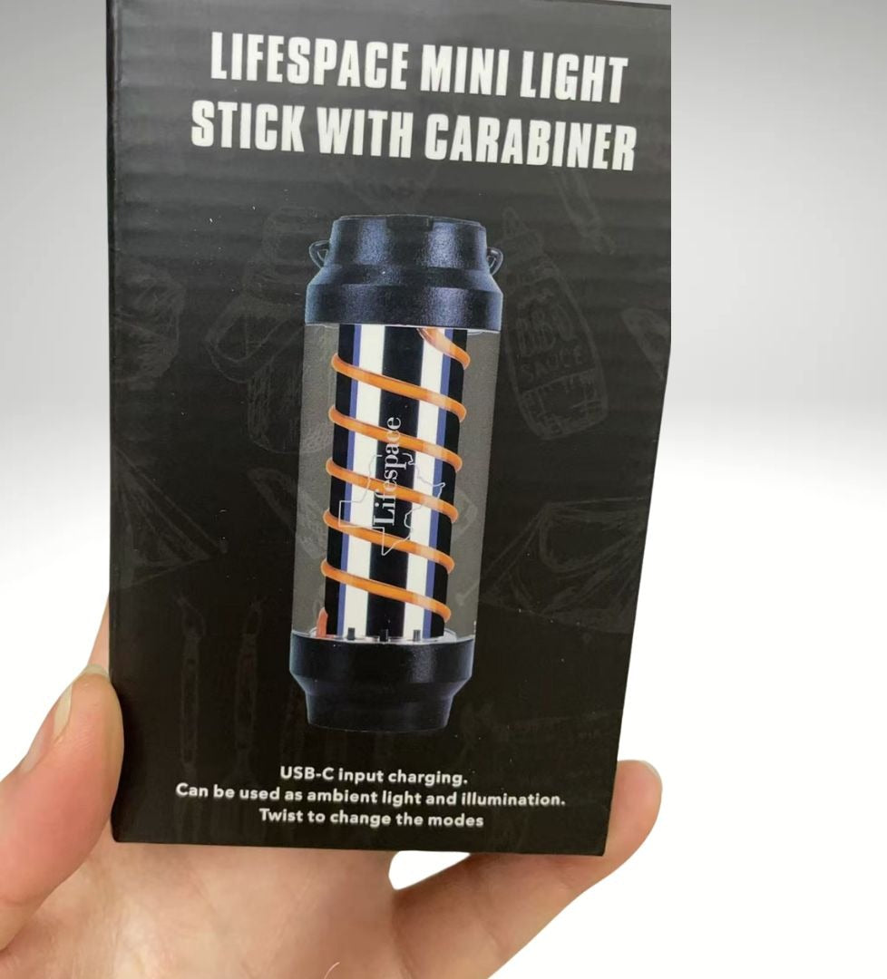 Lifespace Mini Light Stick with Carabiner (Set of 2)