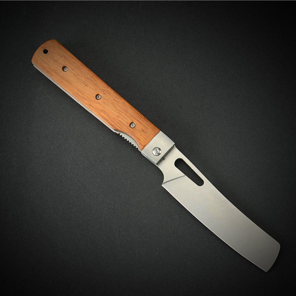 Lifespace 440A Stainless Steel Folding Japanese Chef Knife