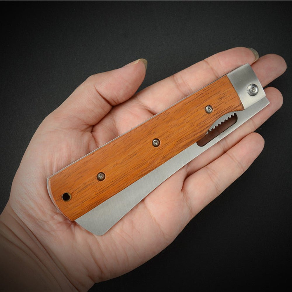 Lifespace 440A Stainless Steel Folding Japanese Chef Knife