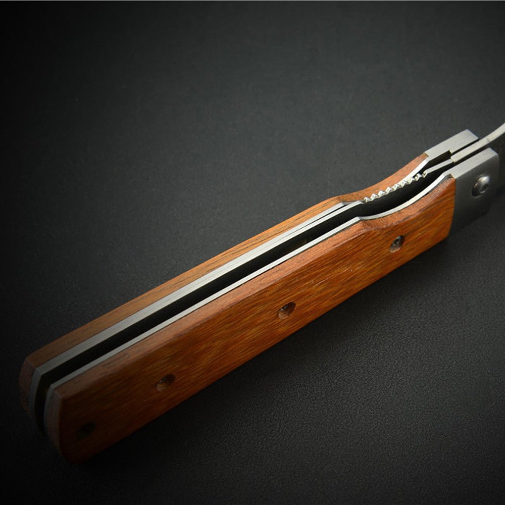 Lifespace 440A Stainless Steel Folding Japanese Chef Knife