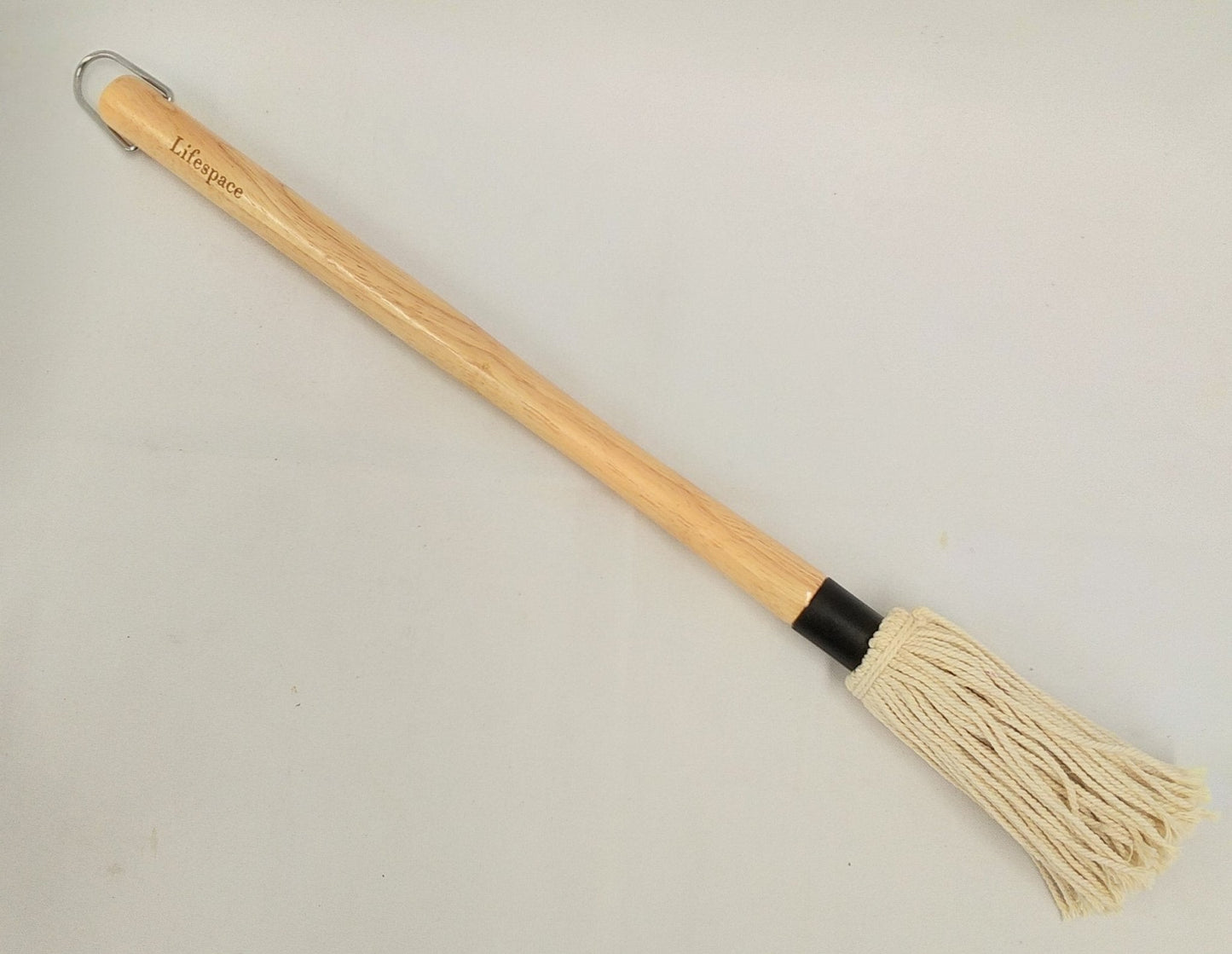 Lifespace 18" BBQ Grill Basting Mop Brush with 3 Spare Heads