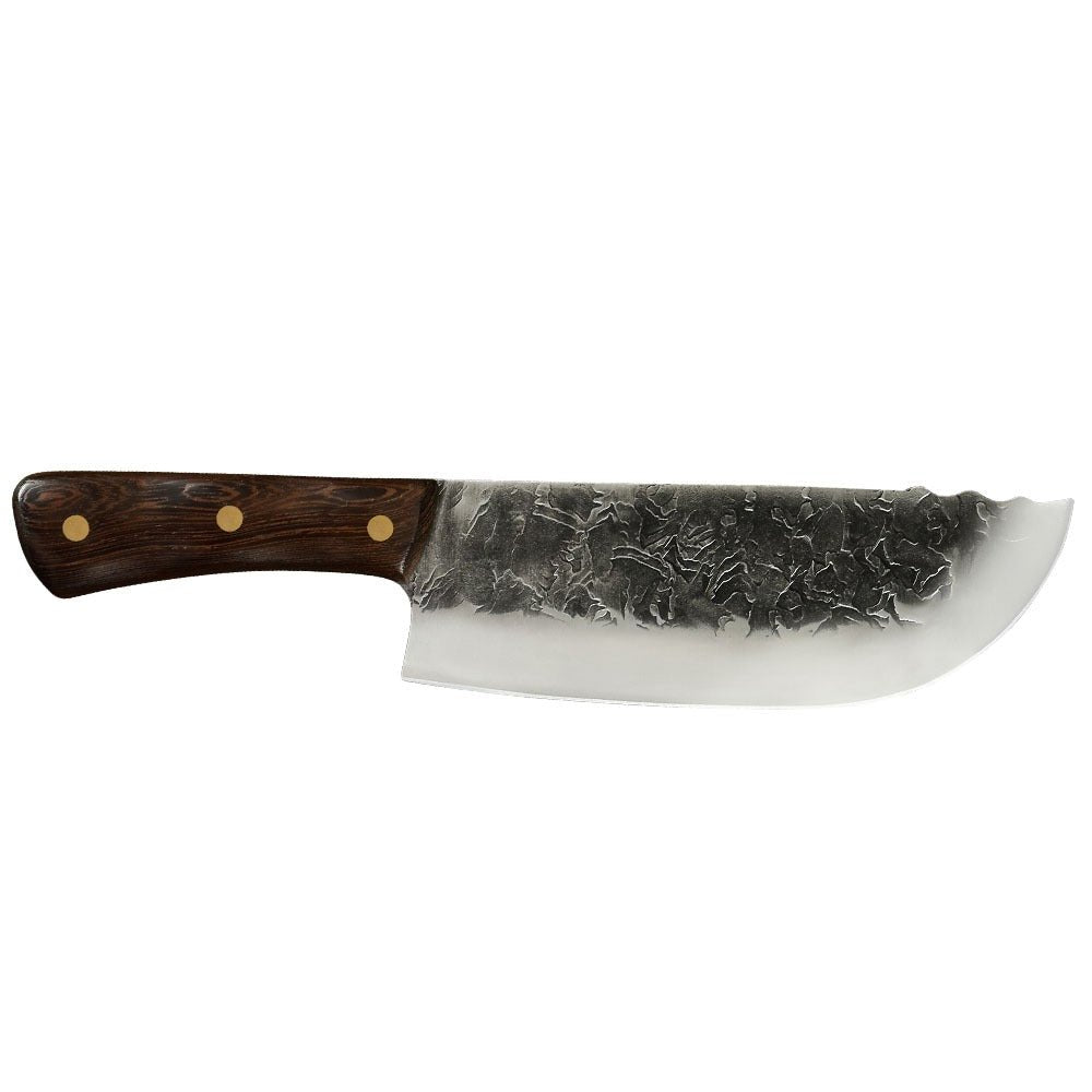 Lifespace 7.5in Hammer Forged Chef Cleaver