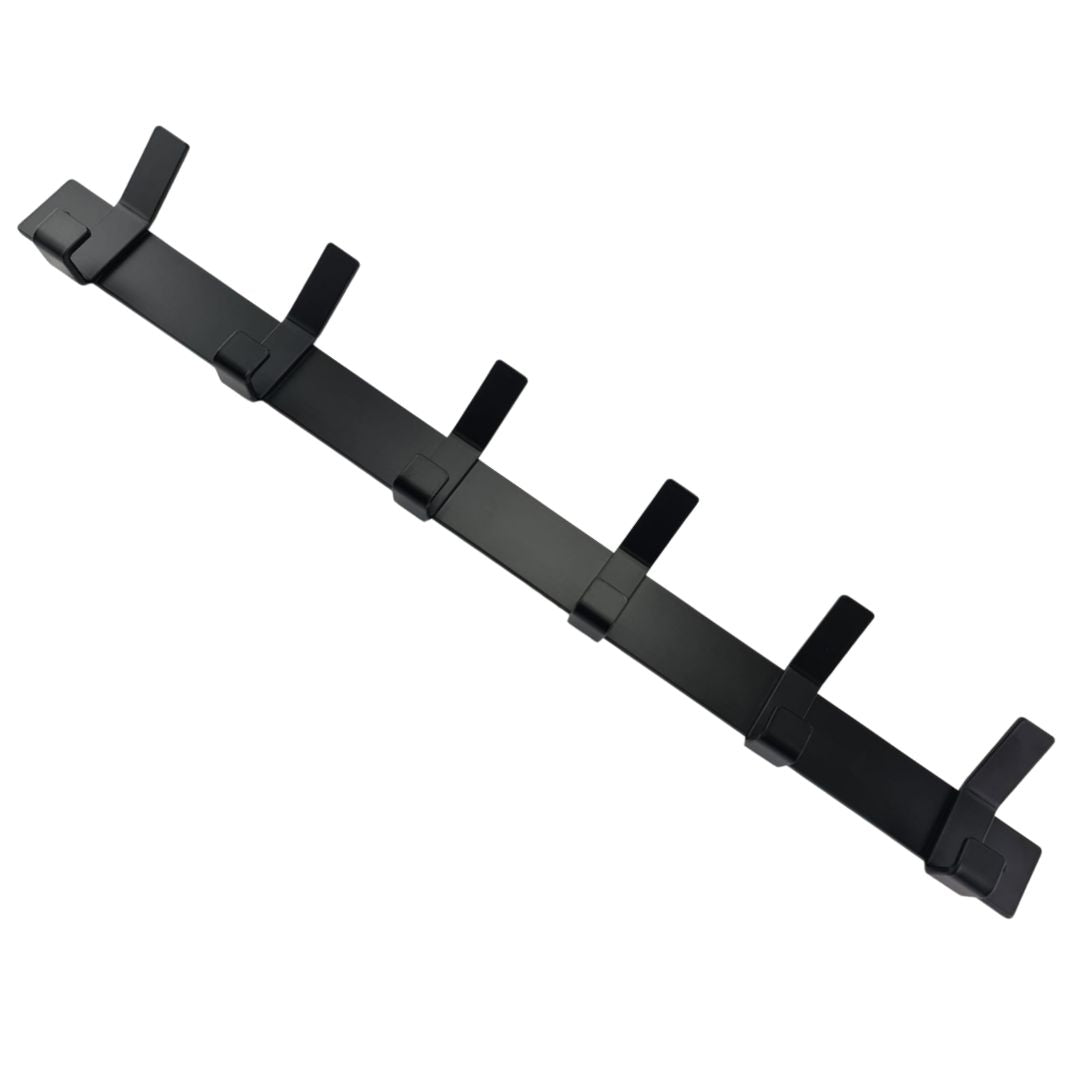 Lifespace 30in Rustic Industrial Bespoke Utility Hook - 6 hooks