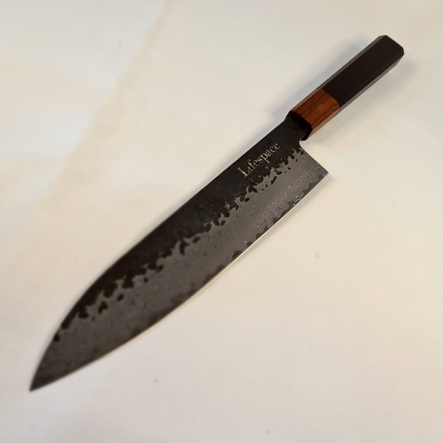 Lifespace Hand Forged Japanese vg10 Damascus Bunka Chef Knife in Gift Box