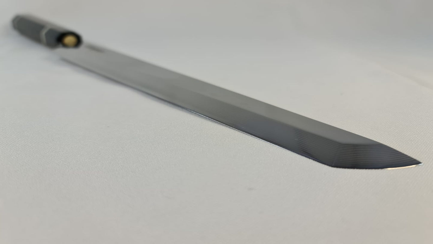Lifespace Japanese Yanagiba Traditional Damascus Sashimi or Filleting Knife - 10.6 inch Blade