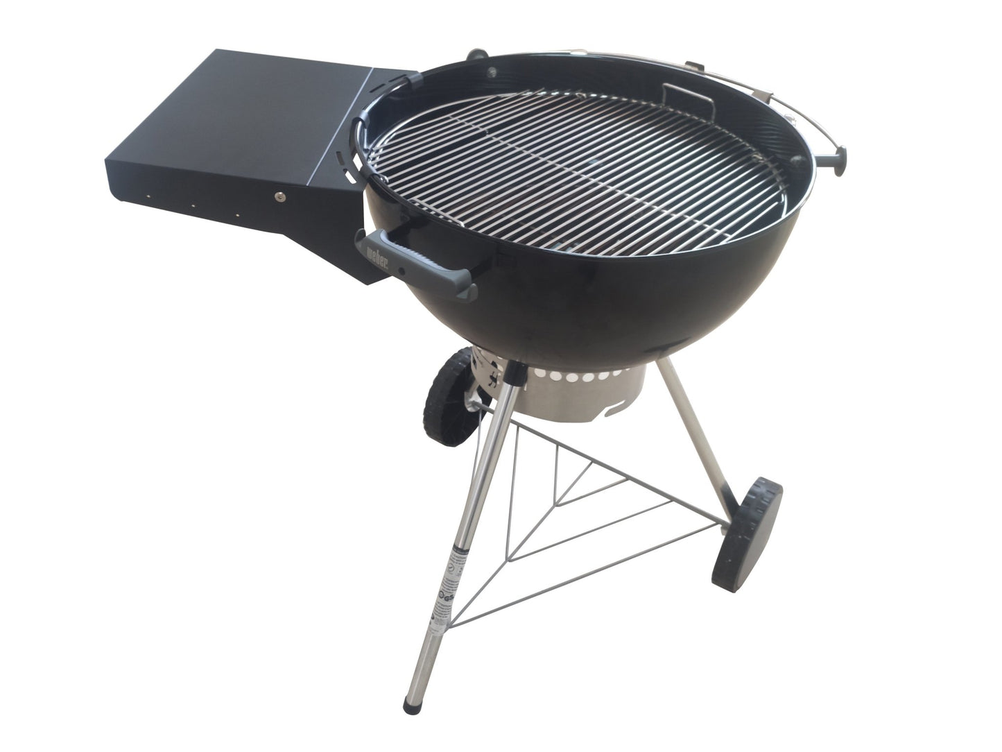 Lifespace Kettle Grill Folding Extension Table with Six Utility Hooks