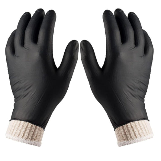 Lifespace Nitrile BBQ Gloves with Cotton Inner
