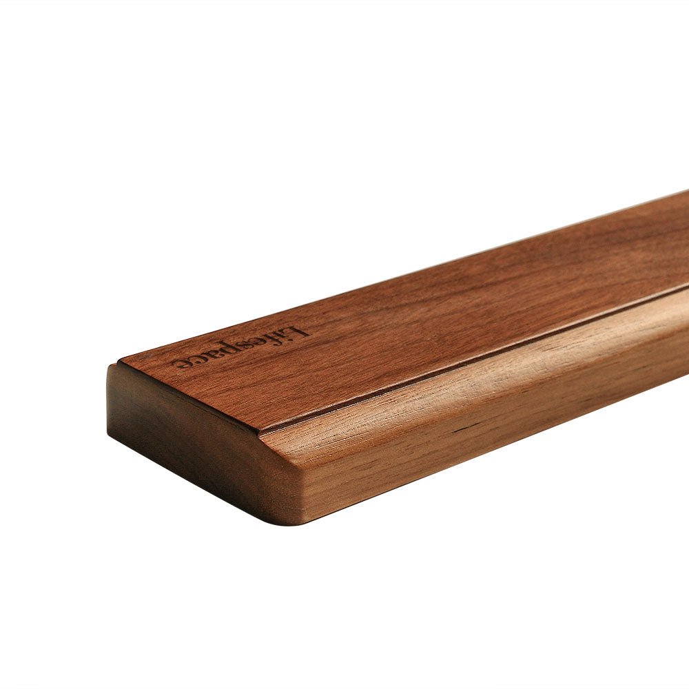 Texas Barbecue Premium Walnut Wall Mount Magnetic Knife Rack with Strong Magnets