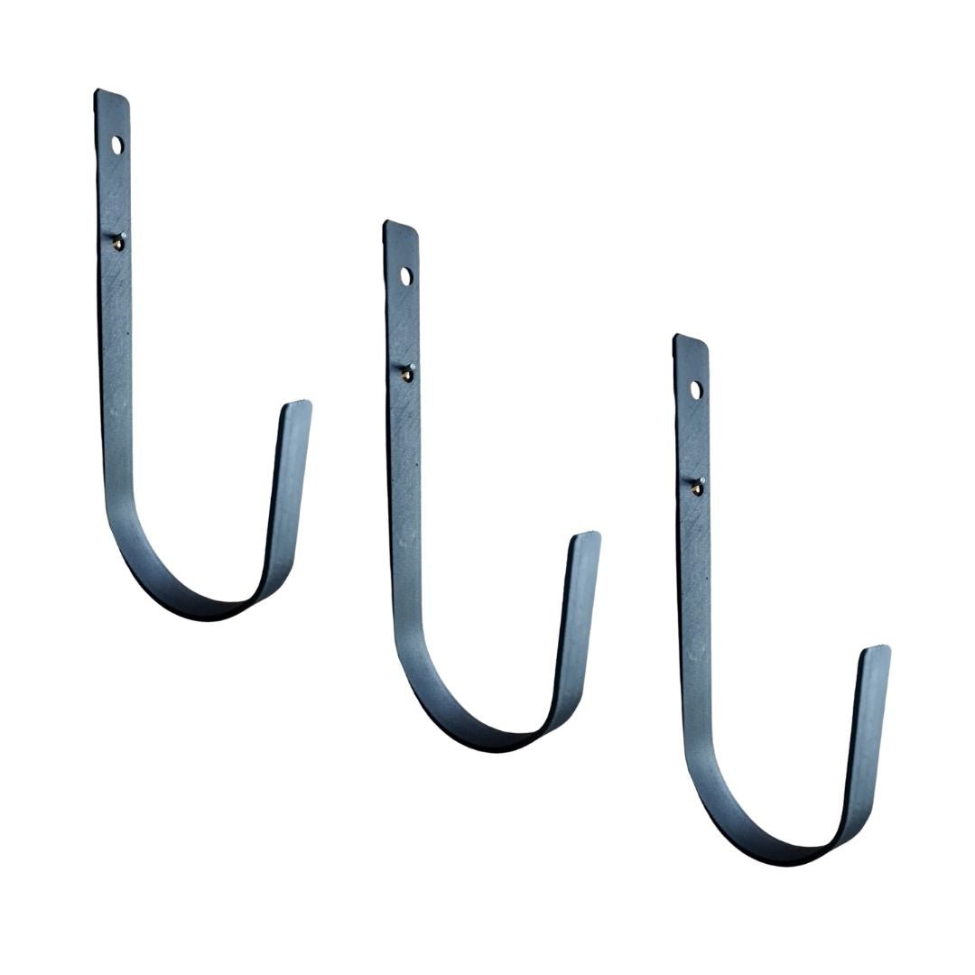 Lifespace Rustic Industrial Utility J-Hook - 3 pack