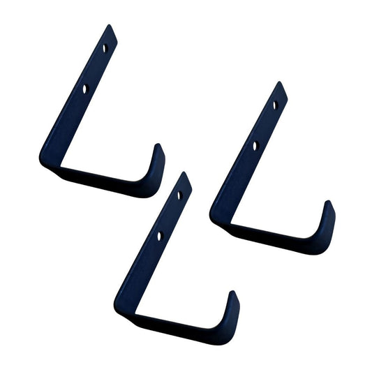 Lifespace Rustic Industrial Utility L-hook - 3 pack