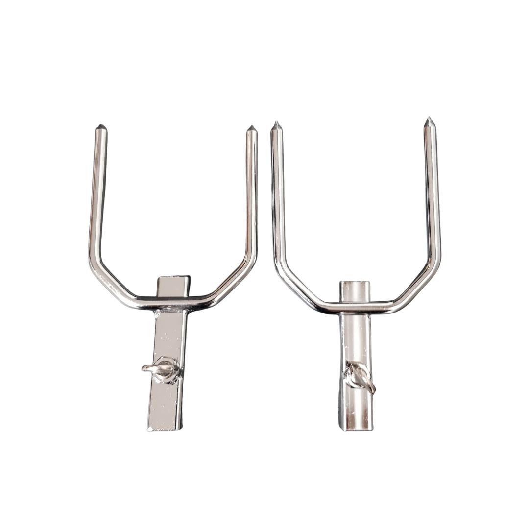 Lifespace Spare Spit Roast Chrome Shaft & Forks